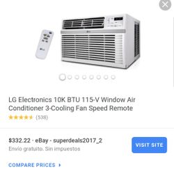 Window Air Conditioner Lg Model Lw8010er With Remote Control For Sale In Washington Dc Offerup