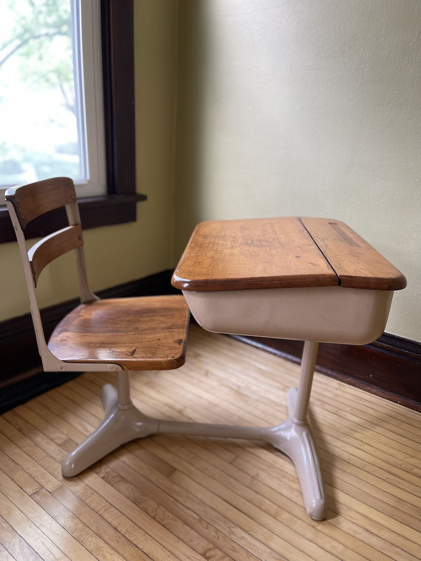 Vintage School Desk