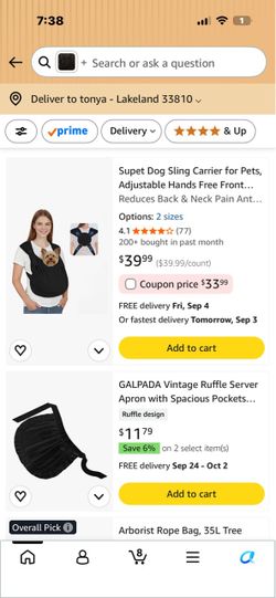 Carrying strap for your puppy