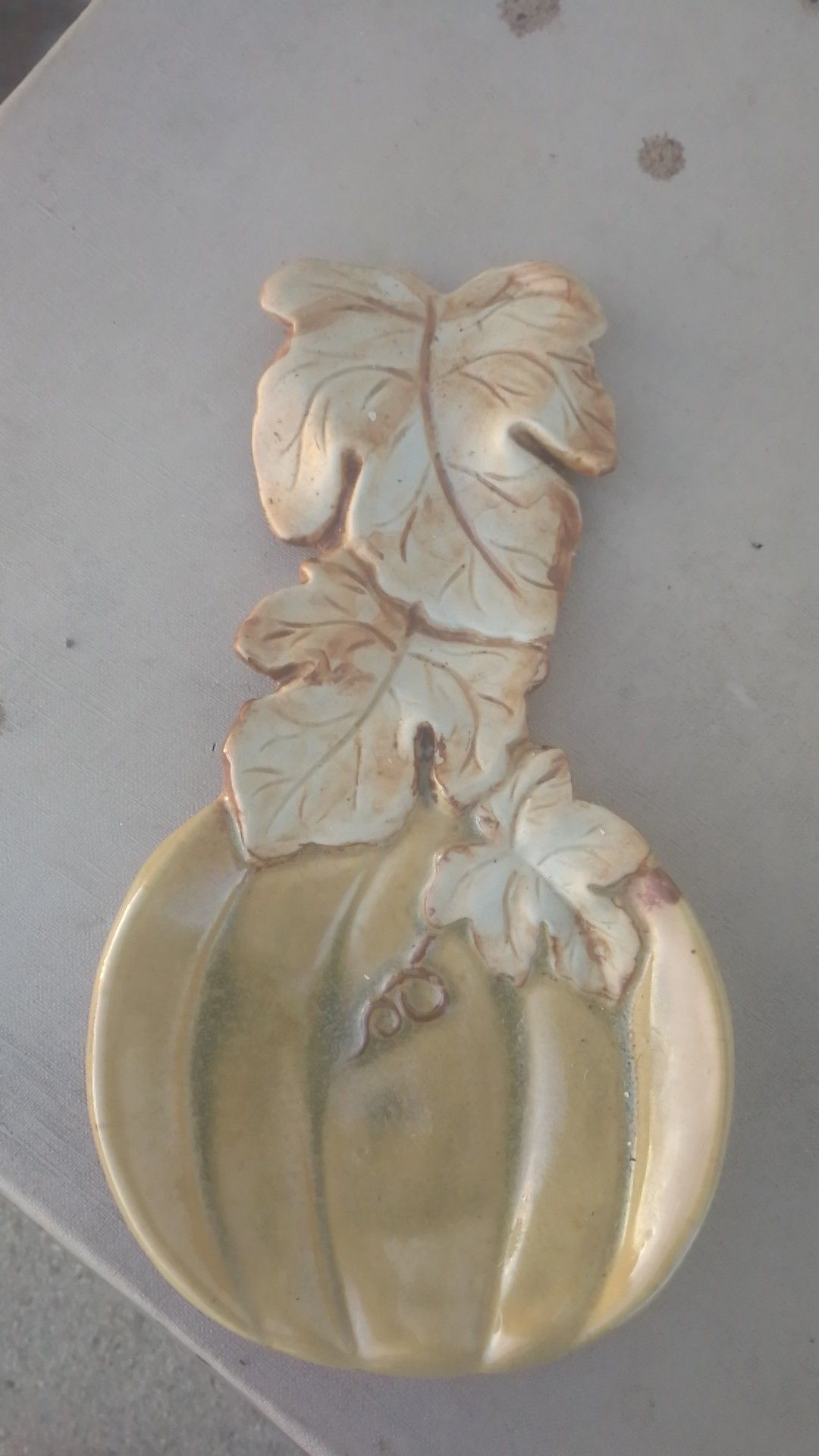 FALL Pumpkin pitcher & TRIVET SET