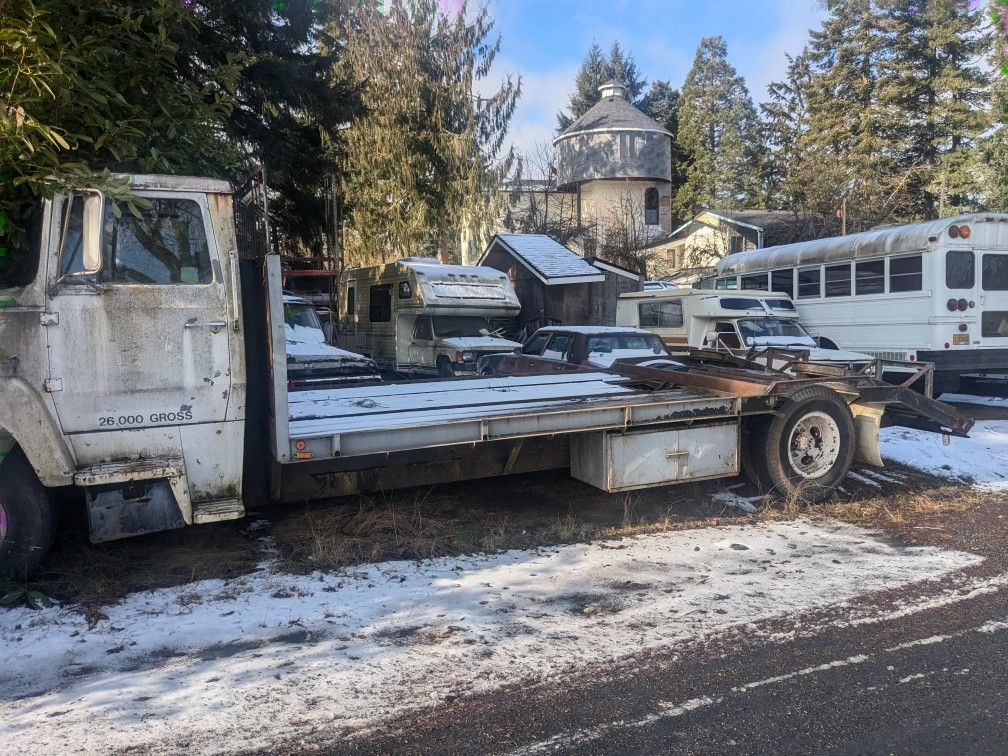 1975 Excavator Mover Car Hauler