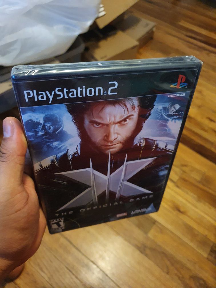 Ps2 X-men official game new