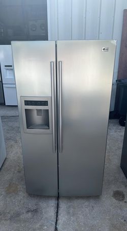 LG Side By Side Stainless Steel Refrigerator
