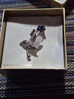 Nature's Calling Flower Brooch
