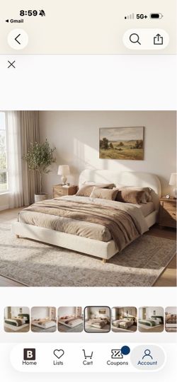 California King bedframe