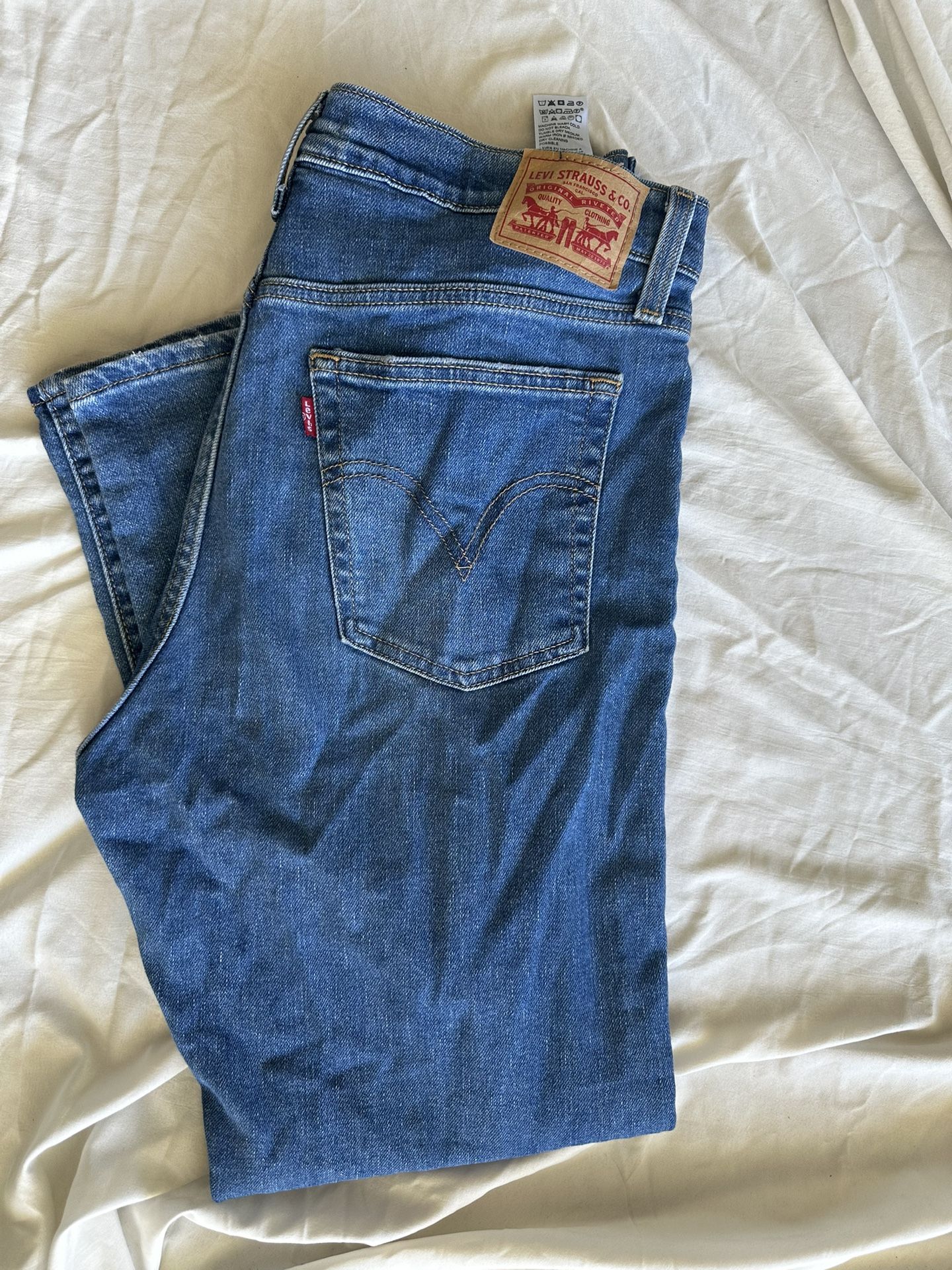 Wedgie straight Levi’s