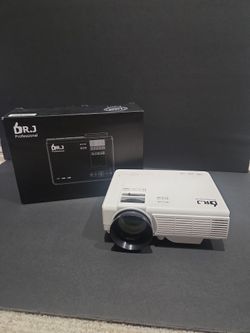 LED Projector with Projector Screen