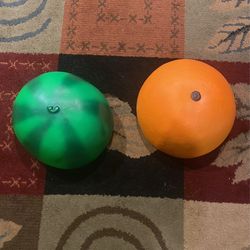 12’’ Watermelon And Orange Squishies