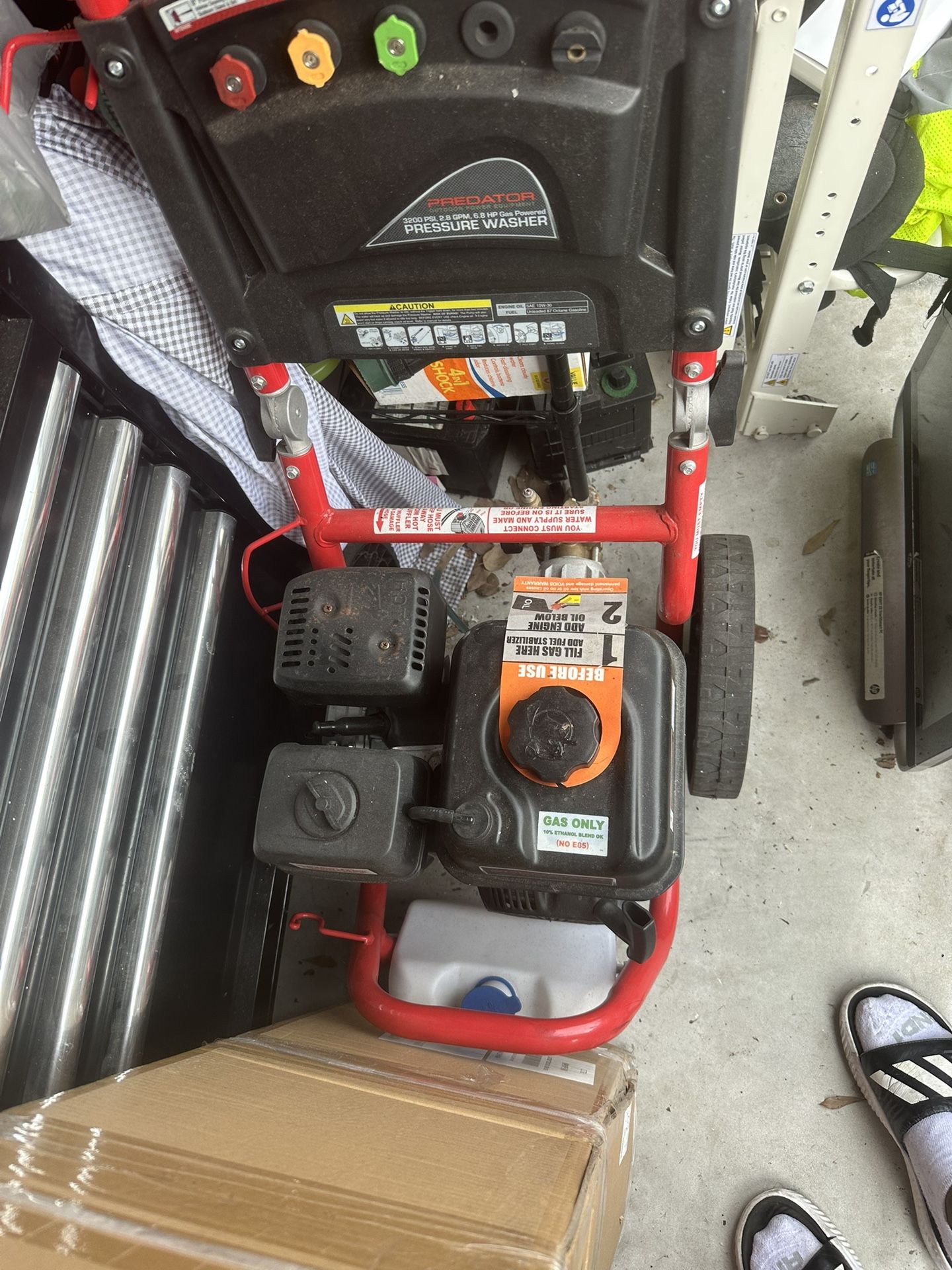 Predator Pressure Washer 3200PSI 6.8hp