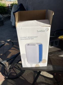 Ivation 13 Pint Small Area Desiccant Dehumidifier