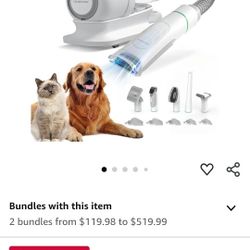 Dog Grooming Vacuum Kit