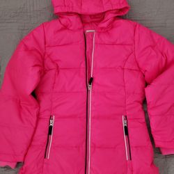Girl's  Long Down/feather Parka   Size 16 New