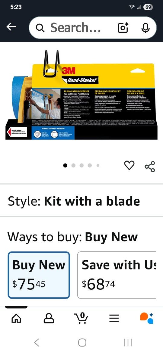 Brand New 3m Handmasker Kit