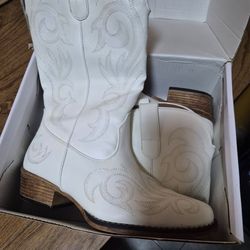 White boots