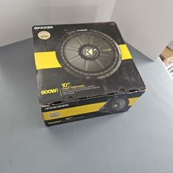 Kicker Car Audio Equipment 