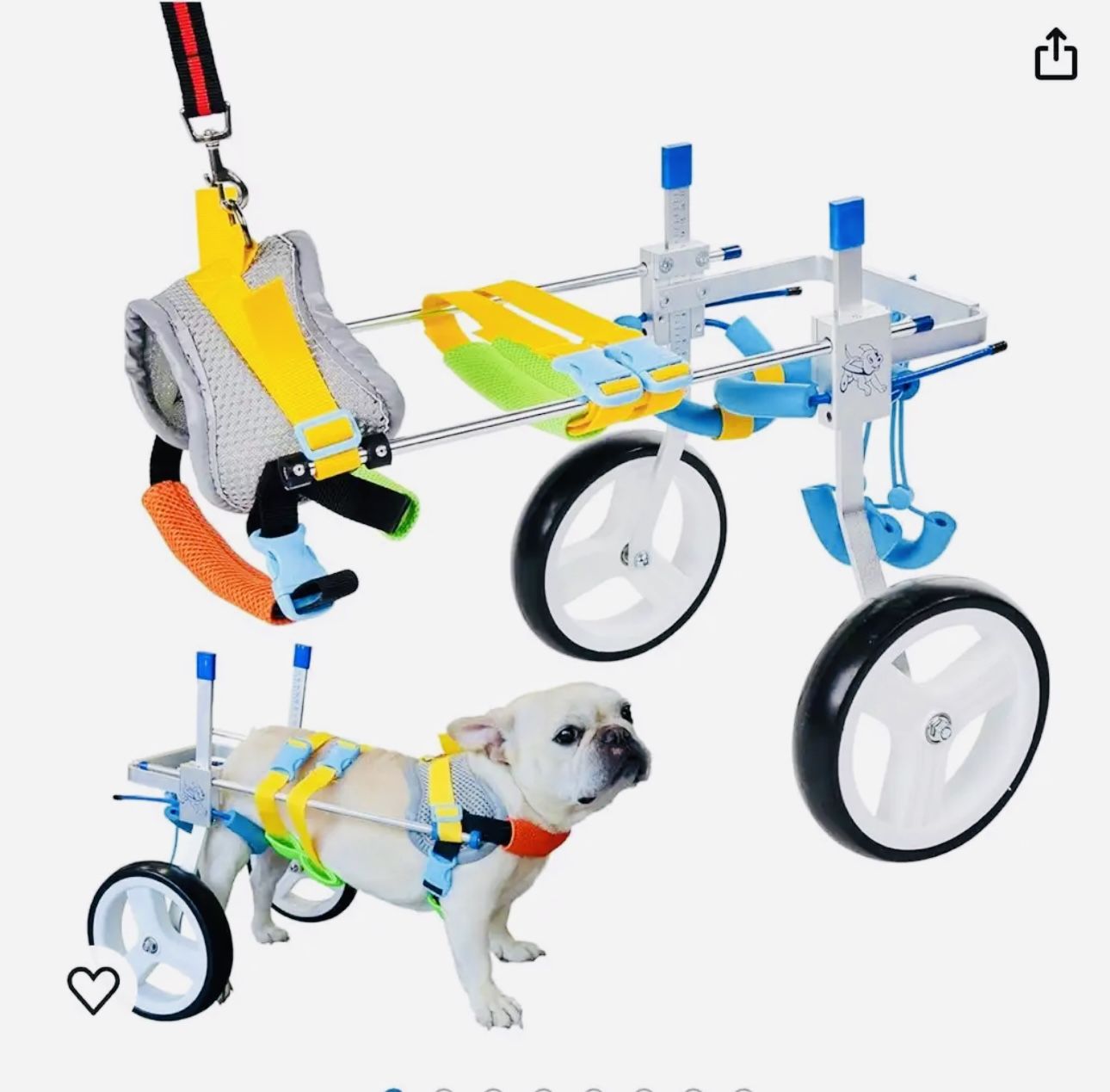 Pet Wheelchair PW-AB-XXS NEW Technology