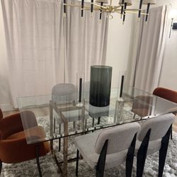 Cb2 Glass Dining Table