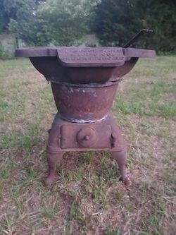 Vintage Cast Iron Cook Stove From Greensboro NC Decor
