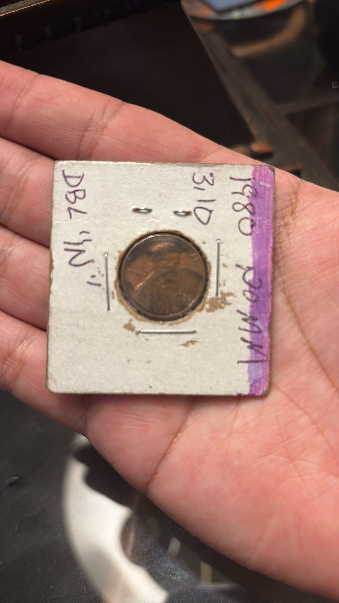 1980 Penny No MM