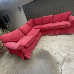 Sectional Couch With Pillows $95.00