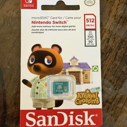 Nintendo Switch MicroSDXC 512GB Sandisk