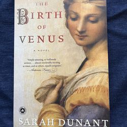 The Birth Of Venus By Sarah Dunant 