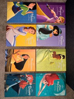 Disney Princess 8-Book Collection  First Edition set 2016