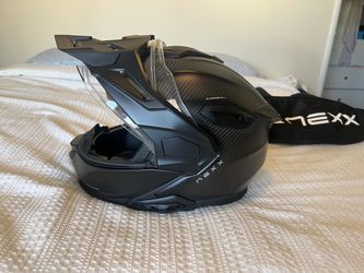 Motorcycle Helmet: Nexx X. LifeCountry Zero Pro Carbon Modular Helmet