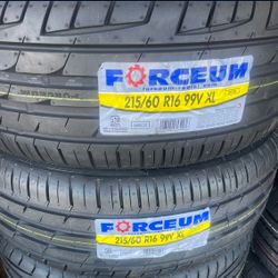 215/60/16 Set Of Tires New