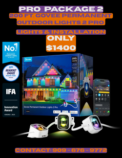 200ft Govee Permanent Outdoor Lights PRO