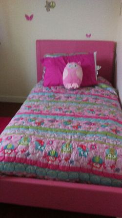 Bedroom set twin bed for girls
