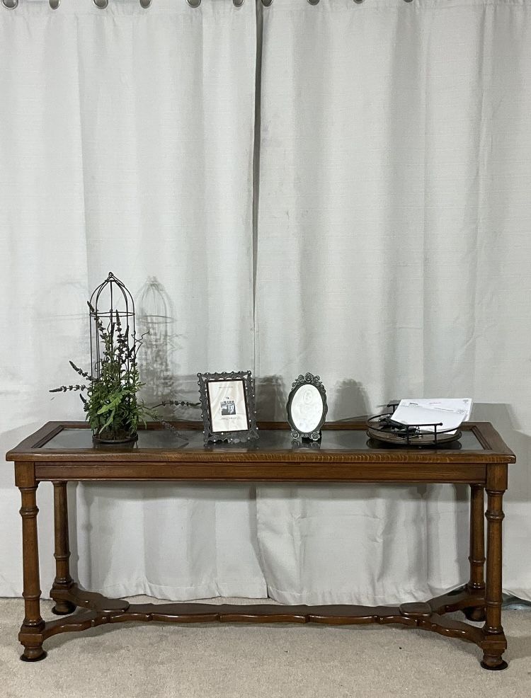 Oak Sofa Table/ Entry Console / Accent Table