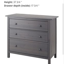 IKEA Hemnes 3-drawer chest 