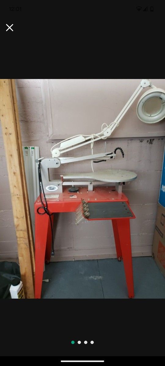 Free. Need Gone. Hawk Scroll Saw 220 VS. Great condition!