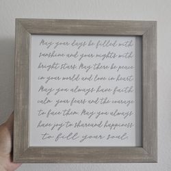 Rustic Farm Theme Decorative Frame