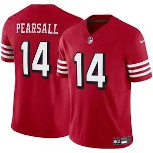49ers Pearsall Jersey. New. Medium. $30