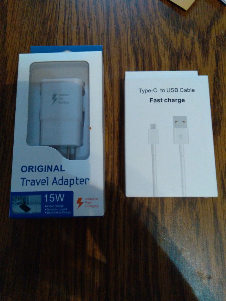 Android Pack Charger Box And C Cord 