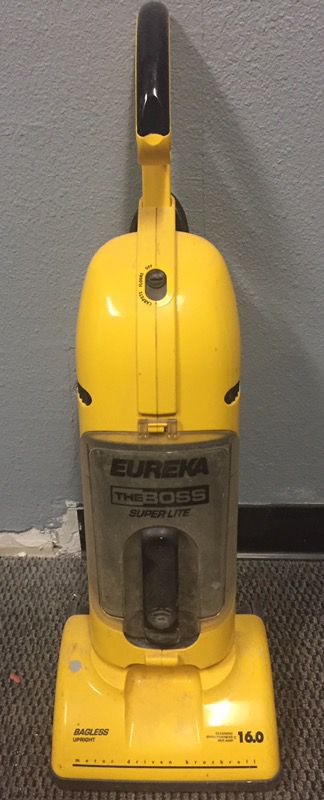 Mini Vacuum Cleaner - Eureka "The Boss" Superlite Bagless, 16 amp, HEPA, USED, 12 lbs