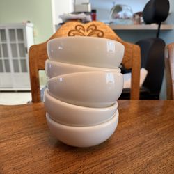 U.S. Navy WWII Corning Milk Glass Bowls