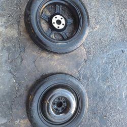 Maxxis Spare Tires T165/80D18 & T155/80D17