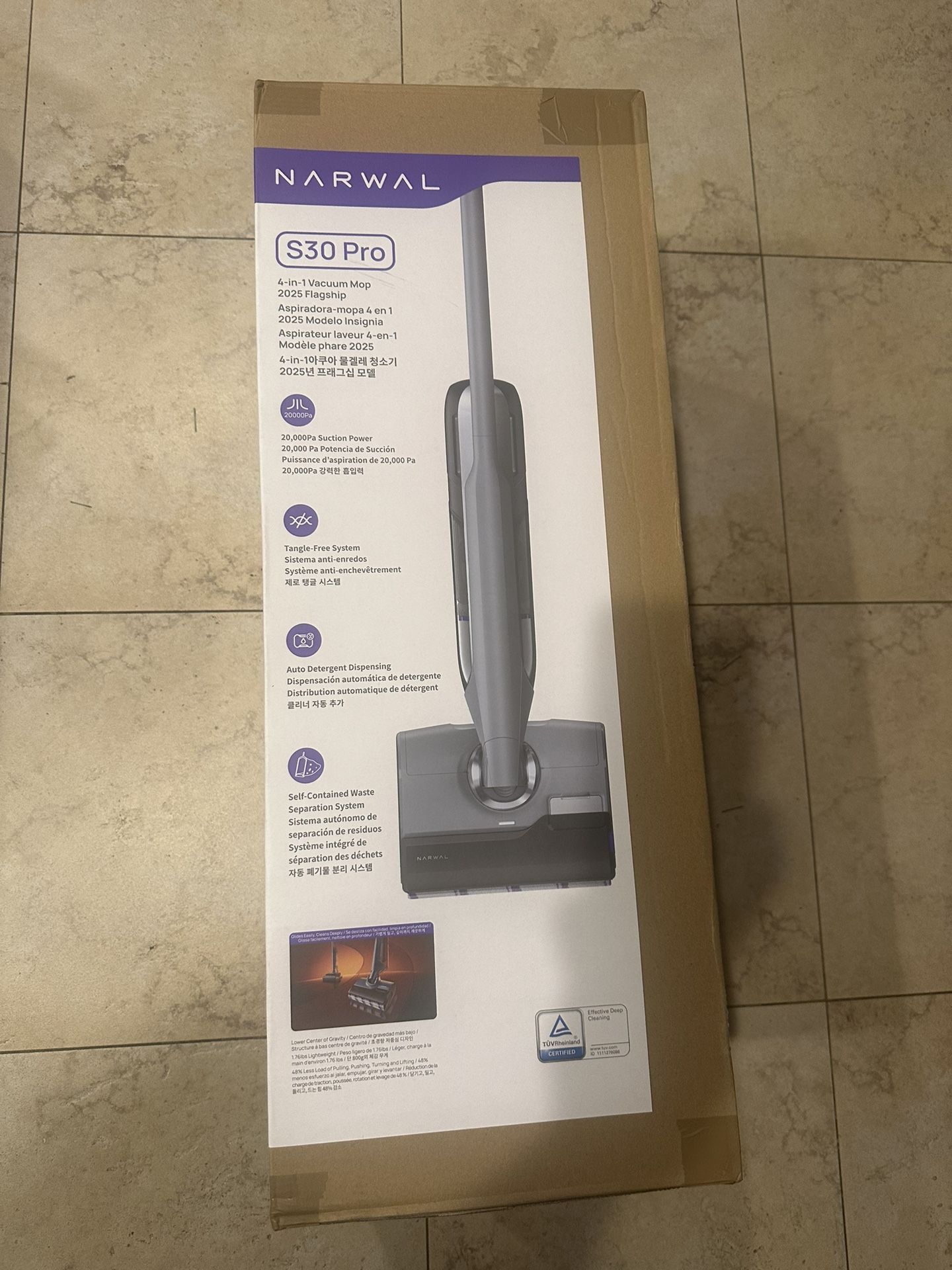 Narwhal S30 Pro  4-1 Vacuum Mop 2025