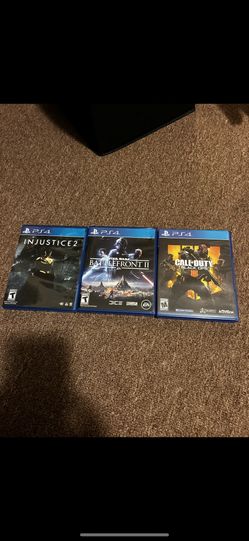 Selling Ps4 Games In Great Condition !