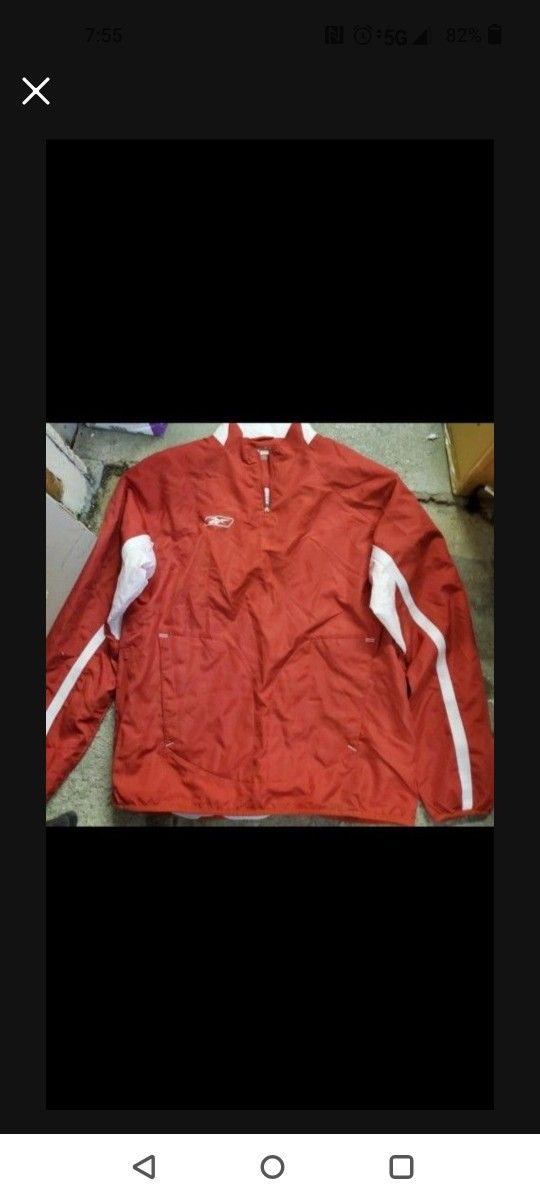 Large Reebok Windbreaker