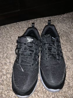 Reebok Athletic/Work Steel Toe Shoes With Memory Cushion