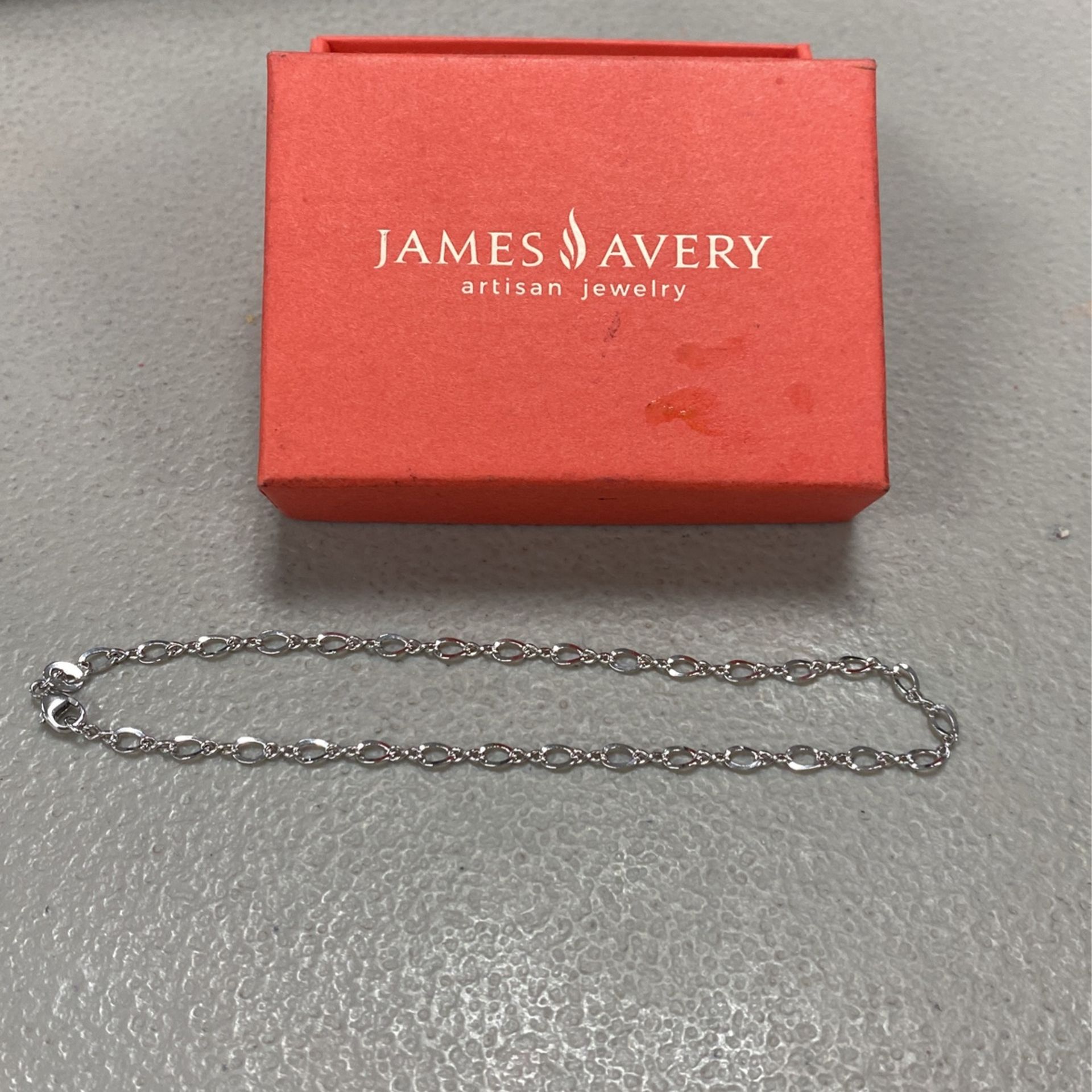 James Avery Medium Twist Anklet