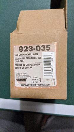 Tail Lamp Socket Chevy Cavalier 2002