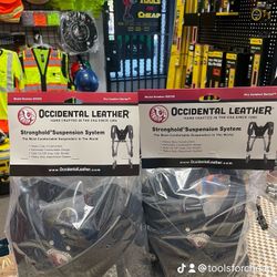 Occidental leather Stronghold Suspension System BLACK.  $157 EACH