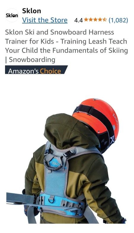 Sklon Ski and Snowboard Harness Trainer for Kids