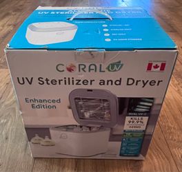 ✨NEW Coral UV 4-in-1 Sanitizer & Dryer – Never Used! ✨