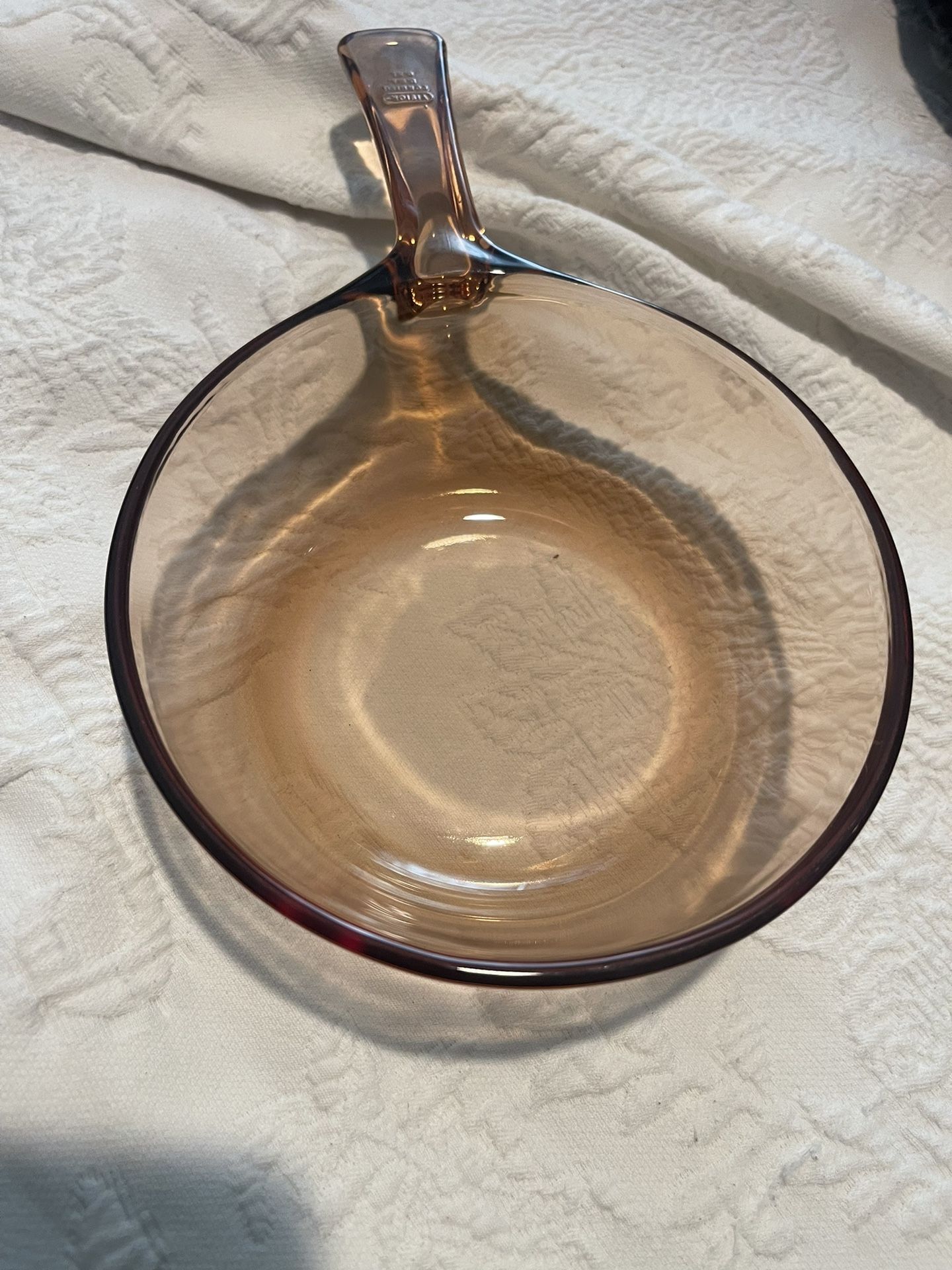 Vision Amber 0.5 Pit No Lid 6” Across